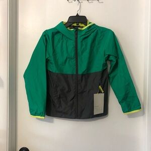Target All In Motion Windbreaker‎ Jacket with Hood Kids Medium 8/10